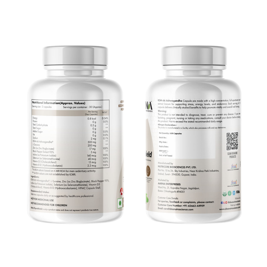 Ultra ThyroShield – KSM-66 Ashwagandha + L-Tyrosine | Thyroid & Metabolism Support