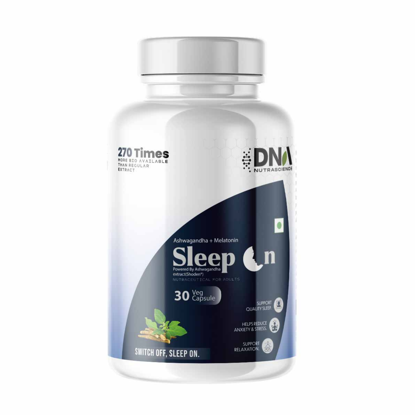 Sleep On – Shoden® Ashwagandha + Melatonin | Deep Sleep & Stress Relief