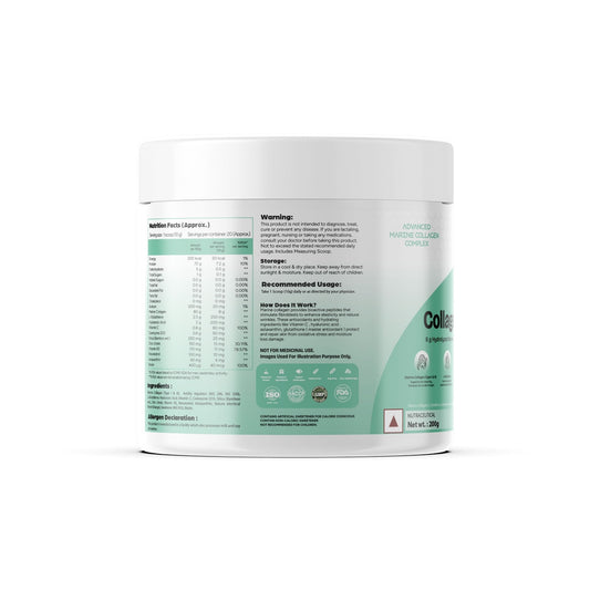 CollagenXpert™ Advanced Marine Complex – 8g Collagen + Glutathione & HA | Orange Flavor