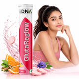 GlutaReglow™  – 500mg Reduced L-Glutathione Effervescent | Skin Brightening & Detox | 15 Tablets
