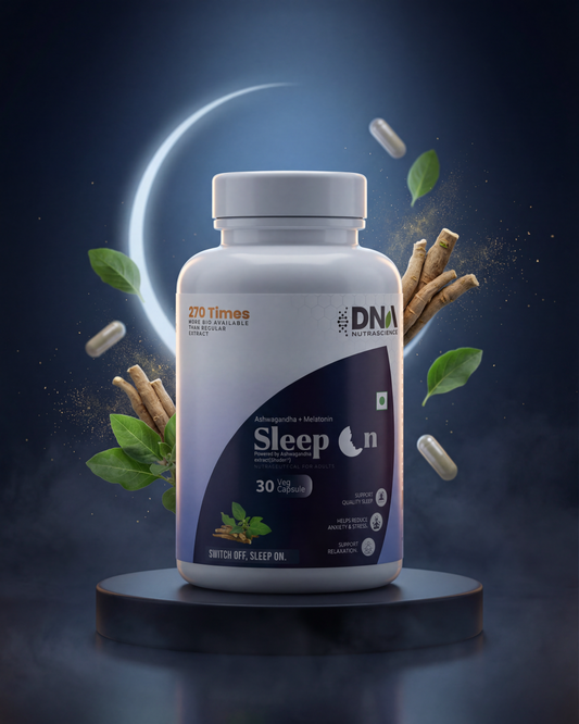 Sleep On – Shoden® Ashwagandha + Melatonin | Deep Sleep & Stress Relief